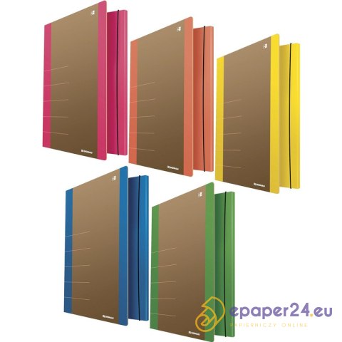 Teczka z gumkš DONAU Life, Karton, A4, 500gsm, 3-s Teczka z gumkš DONAU Life, Karton, A4, 500gsm, 3-s