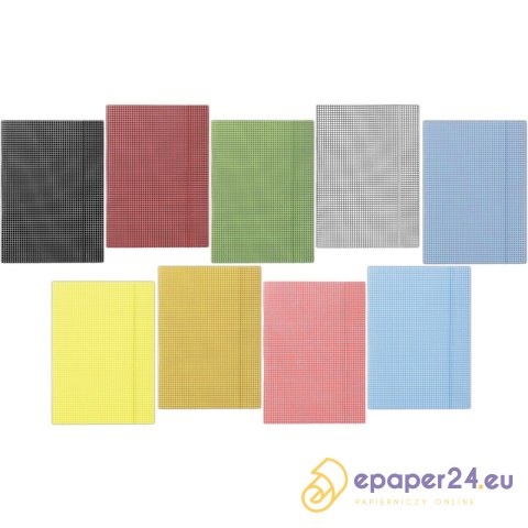 Teczka z gumkš DONAU, karton, A4, 400gsm, 3-skrz., Teczka z gumkš DONAU, karton, A4, 400gsm, 3-skrz.,