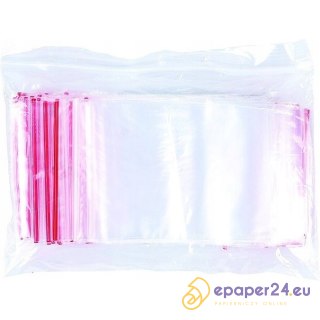 Torebka strunowa OFFICE PRODUCTS, LDPE, 80x120mm,