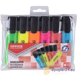 Zakreślacz fluorescencyjny OFFICE PRODUCTS, 2-5mm