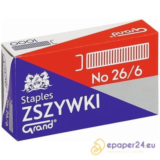 Zszywki Grand 26/6 (1000)