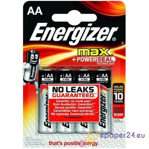 Baterie Energizer Max AA LR6 (4)
