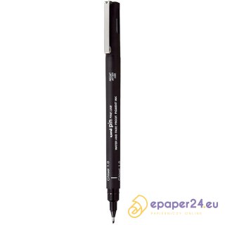 Cienkopis kreślarski Uni Pin-200 1.0mm ścięty czar