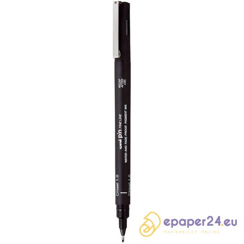 Cienkopis kreślarski Uni Pin-200 1.0mm ścięty czar Cienkopis kreślarski Uni Pin-200 1.0mm ścięty czar