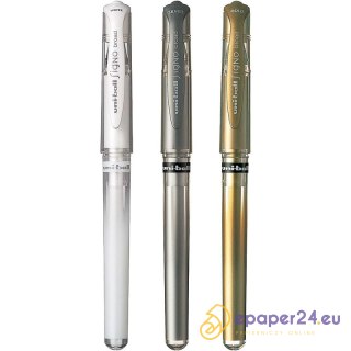 Długopis żelowy Uni UMN-153 Signo złoty