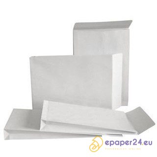 KOPERTY C4 HK (Z PASKIEM) RBD Z ROZSZERZANYMI BOKAMI I DNEM BIAŁE 25 SZT.