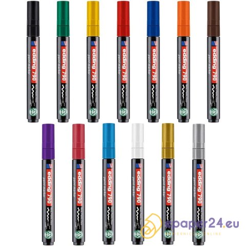 Marker olejowy Edding 790 czarny