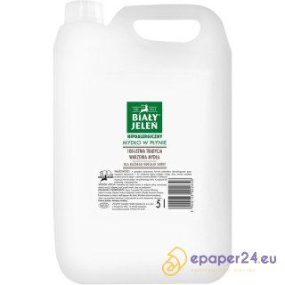 Mydło w płynie Biały Jeleń 5L Hipoalergiczne