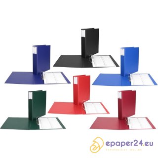 Segregator do akt osobowych Biurfol A4/5.5cm 2R CZARNY