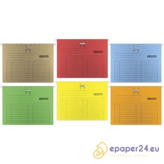 Teczka zawieszana Donau A4 (z wšsem) pomarańczowa