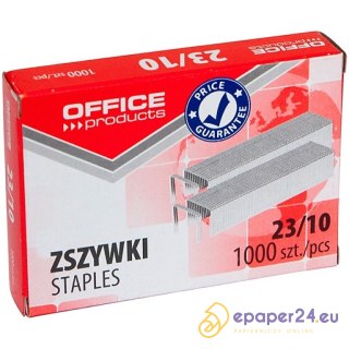 Zszywki OFFICE PRODUCTS, 23/10, 1000szt.